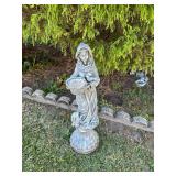 Lady and Rabbit Statue