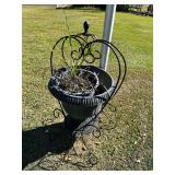Planter and Metal Holder
