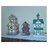 Lot of 3 Bird Houses