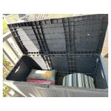 Outside Storage Box with Contents