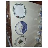 Cabinet Lot of Dishes