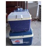 Pepsi and Playmate Coolers