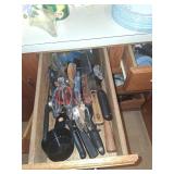 Cabinet and 2 Drawers Lot
