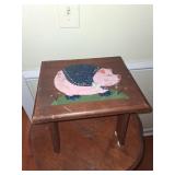 Side Table and Stool