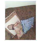 Sofa with Pillows