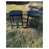 Pair Of 2 Metal Outside Side Tables
