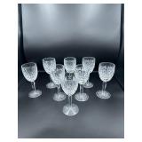 Set of 8 Waterford Glasses Set of 8 Waterford Glasses