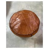 Small Leather Ottoman Small Leather Ottoman