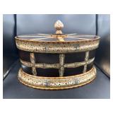 Wooden Painted Box with Lid Wooden Painted Box with Lid
