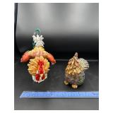 Pair of Chicken Figures Pair of Chicken Figures