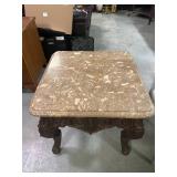 Wooden Marble Top Coffee Table Wooden Marble Top Coffee Table