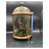 Jungle Themed Waste Can with Lid Jungle Themed Waste Can with Lid