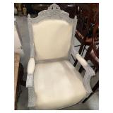 Cream Victorian Style Chair Cream Victorian Style Chair