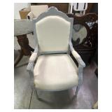 Cream Victorian Style Chair Cream Victorian Style Chair