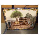 Tile on Canvas Farming Picture Tile on Canvas Farming Picture
