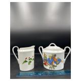 Philippe Sugar and Cream Glassware Philippe Sugar and Cream Glassware