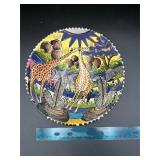 Penzo Painted Glass Bowl Penzo Painted Glass Bowl