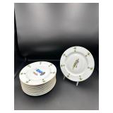 8.5 Inche Philippe Porcelin Plates 8.5 Inche Philippe Porcelin Plates