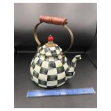 Large Mackenzie Childs Kettle Large Mackenzie Childs Kettle