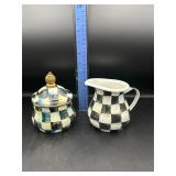 Mackenzie Childs Sugar and Cream Mackenzie Childs Sugar and Cream