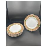 American Atelier Noel Plates American Atelier Noel Plates