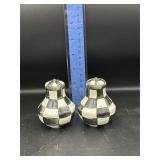 Mackenzie Childs Salt and Pepper Shakers Mackenzie Childs Salt and Pepper Shakers