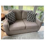 Taupe Love Seat