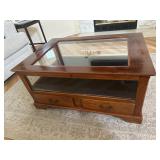 Wooden Display Coffee Table