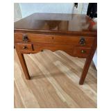 Three Drawer Wooden Side Table