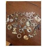 Lot of Pins and Earrings