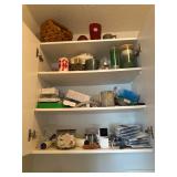 Contents In and On Top of Cabinets