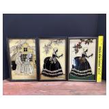 Lot of 3 Silhouettes