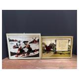 Lot of 3 Silhouettes