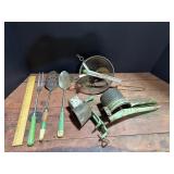 Vintage Green Kitchen Items