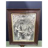 My Mothers Cold Ring  Advertisement in Frame