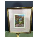 Framed Floral Artwork