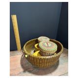 Hand-Woven Baskets, Spice Boxes & Nantucket Basket