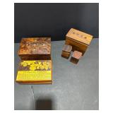 Wooden Boxes with Lids