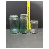 Lot of 3 Vintage Jars