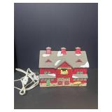 Dept 56 Snow Village Red Barn Building   With Box