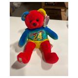Rare Jeff Gordon #24 1999 Rainbow Warrior Plush Be