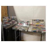 Collection of NASCAR Transporters and Stock Cars