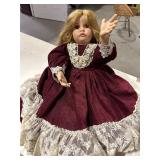 Porcelain Doll named Emily by Patricia Rose