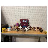 Vintage collection of California raisin memorabili