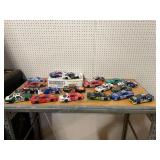 Assortment of diecast NASCAR cars