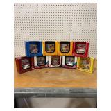 Assortment of stock cars with trading cards, limit