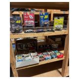 Large assortment of matchbox cars