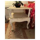 Side Table with Plant