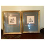 Pair of Signed Artwork