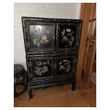 Asian Hand Painted Shelf